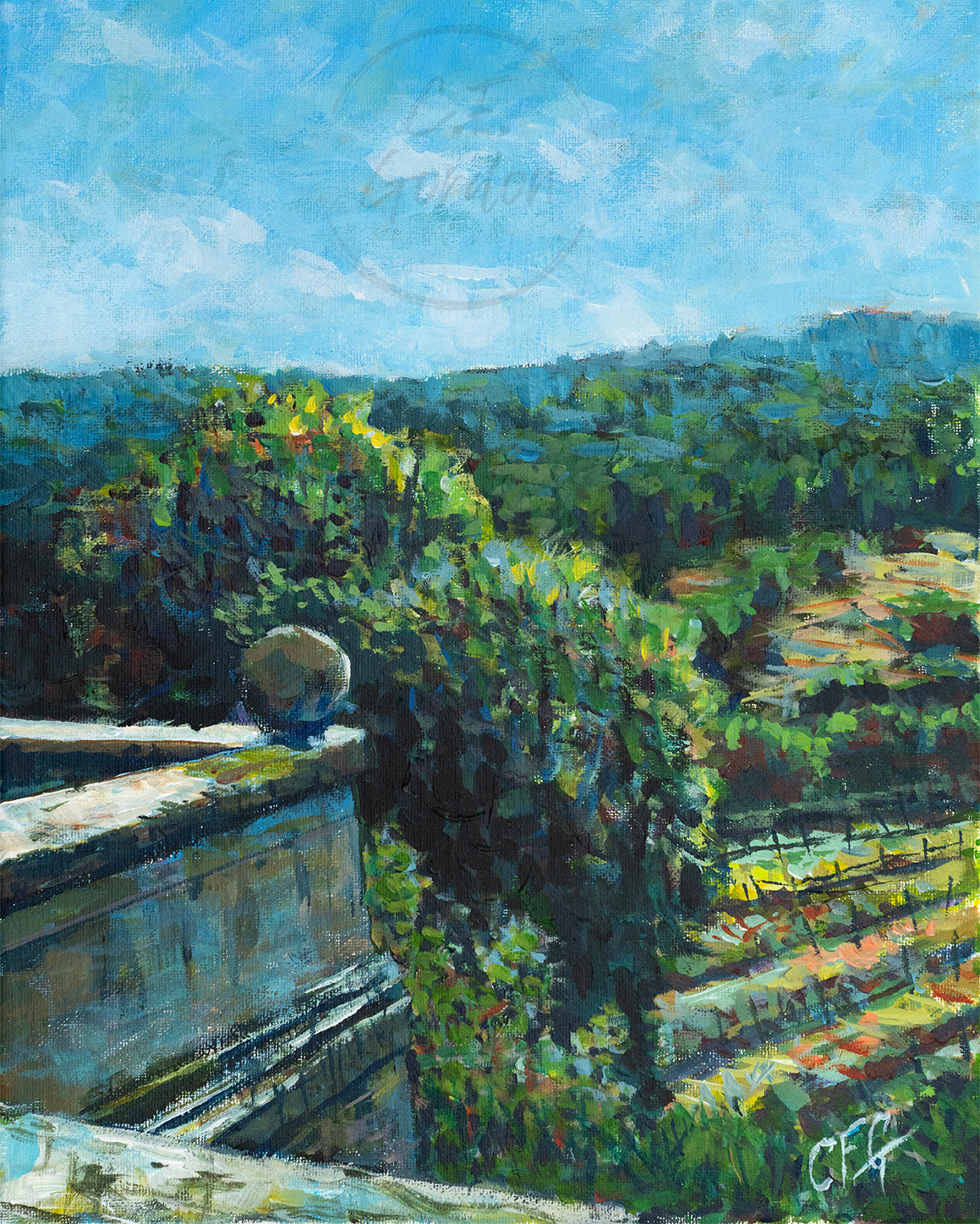 View from the Walls of Rothenburg